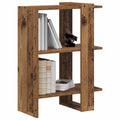vidaXL Półka na książki 2 poziomy 52 x 25 x 71,5 cm Stare drewno