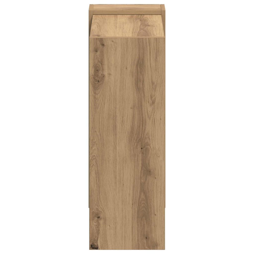 vidaXL Półka na książki Dąb rzemieślniczy 52 x 25 x 71,5 cm