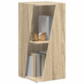 vidaXL Półka boczna 33 x 32 x 70,5 cm Drewno inżynieryjne Dąb Sonoma
