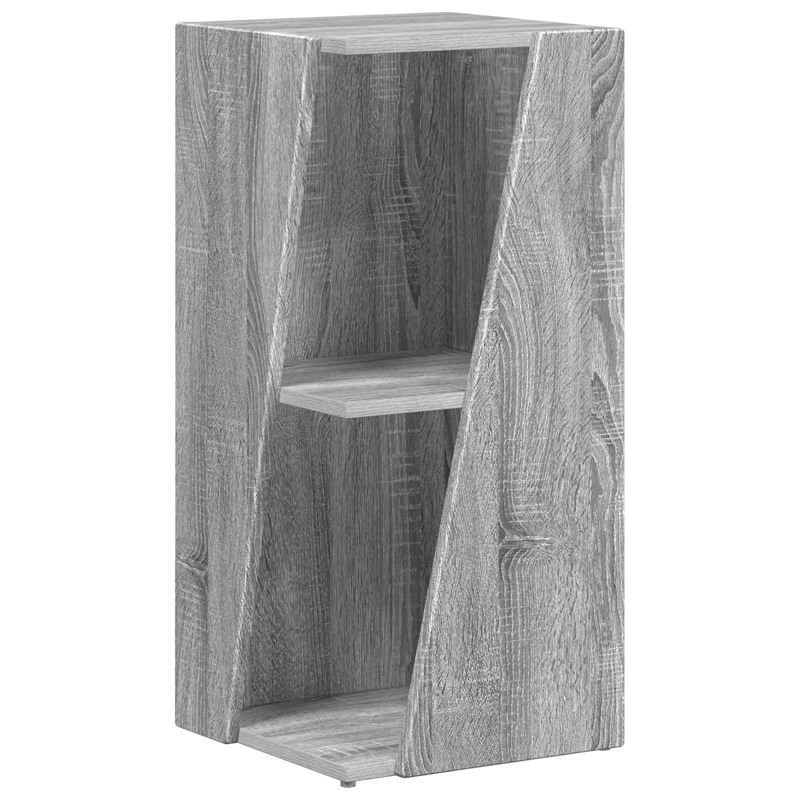 vidaXL Półka boczna Szary Sonoma 33 x 32 x 70,5 cm