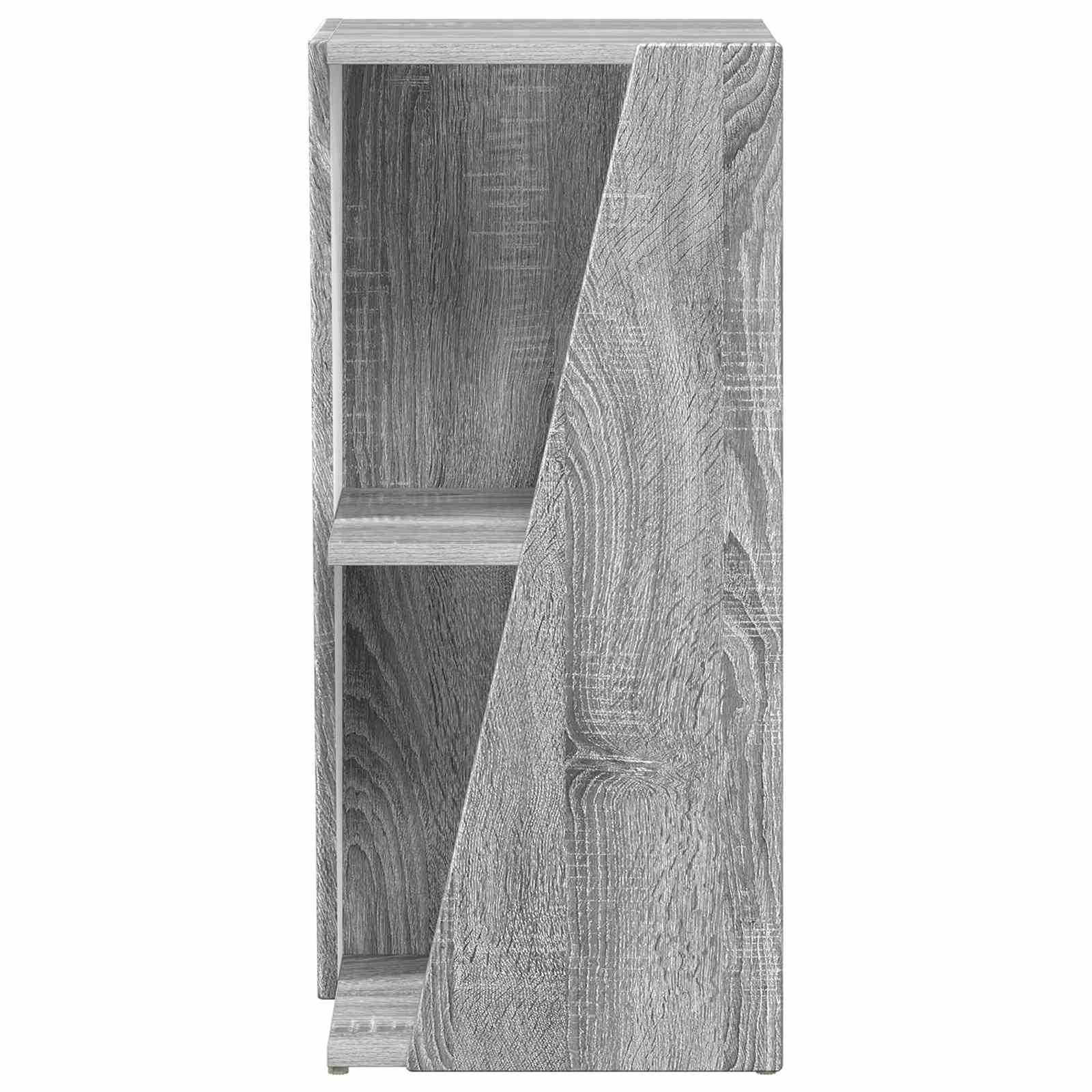 vidaXL Półka boczna Szary Sonoma 33 x 32 x 70,5 cm