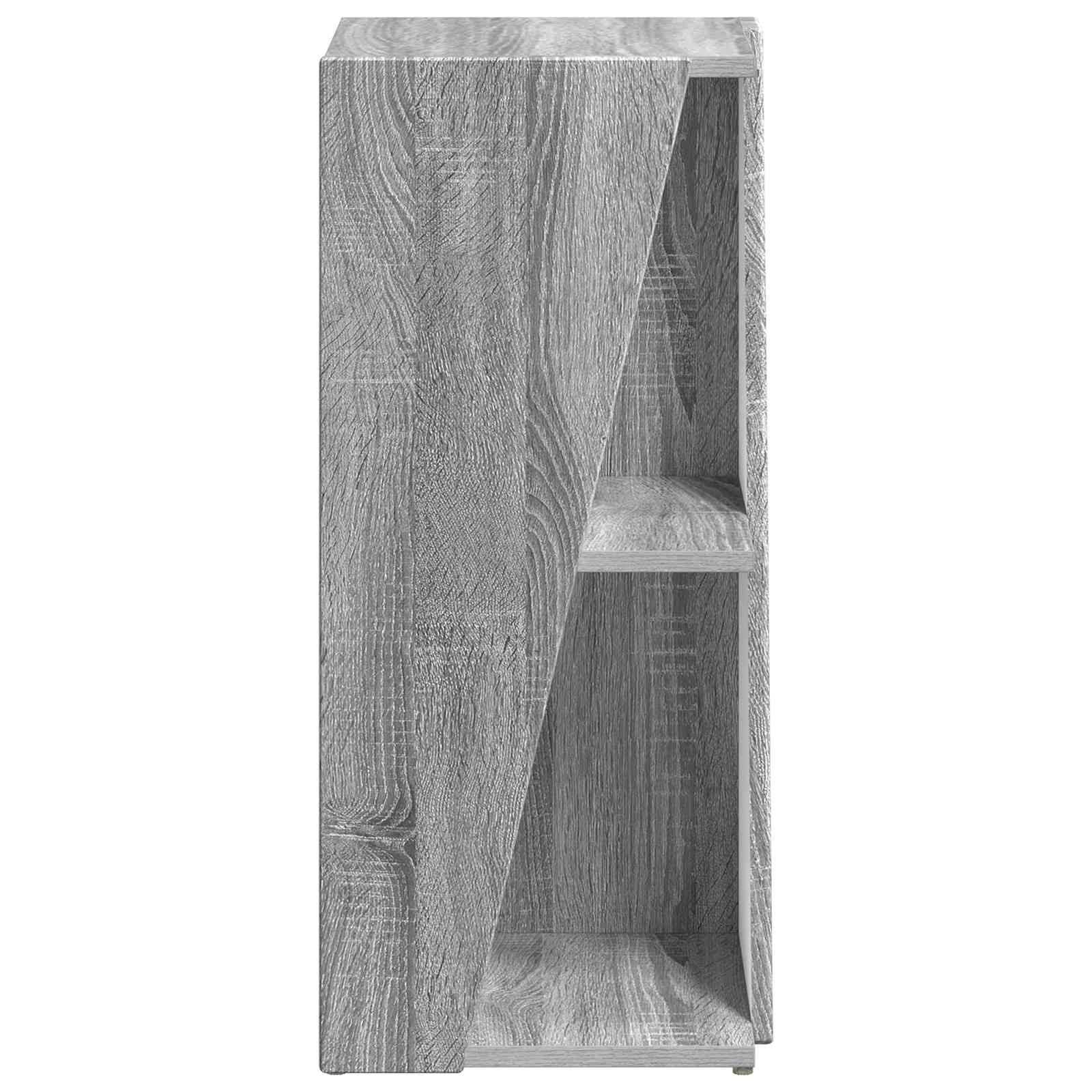 vidaXL Półka boczna Szary Sonoma 33 x 32 x 70,5 cm