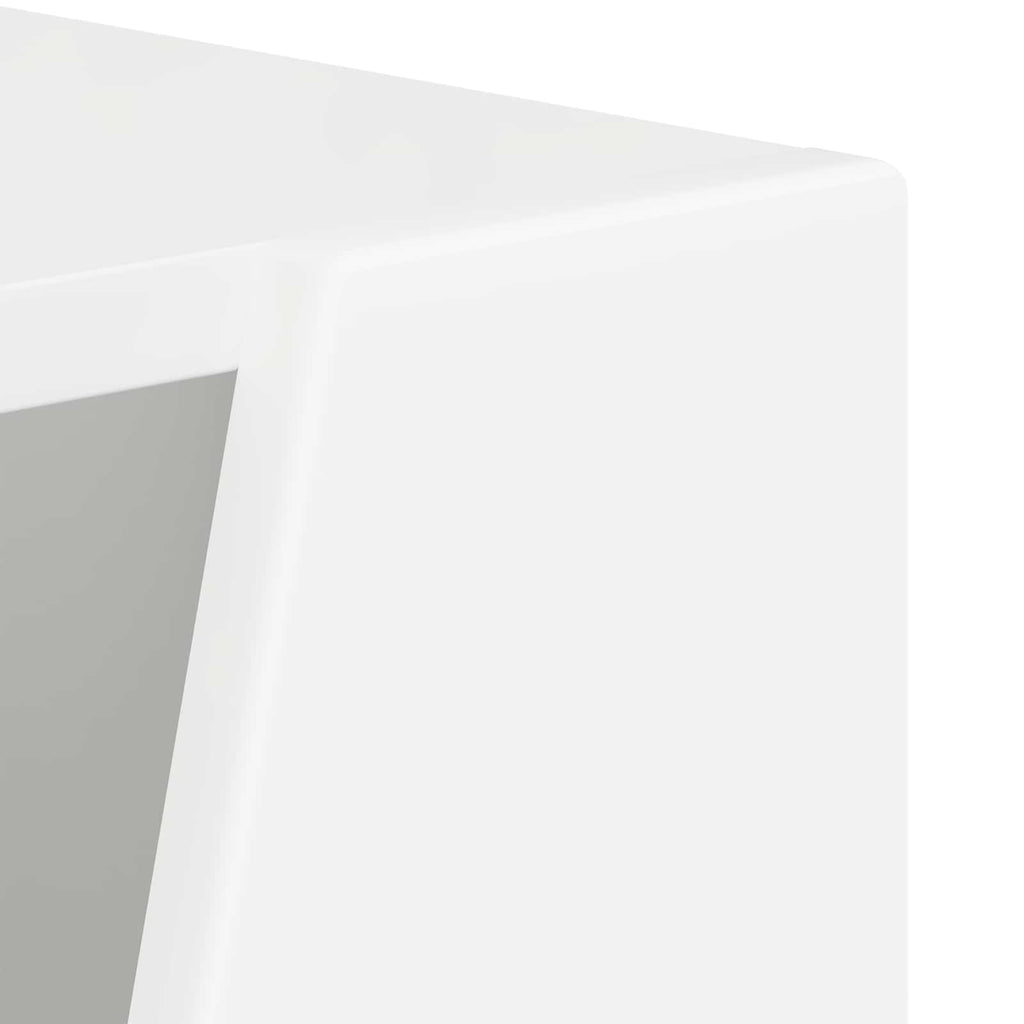 vidaXL Półka boczna Biały 33 x 32 x 100,5 cm Materiał drewnopochodny