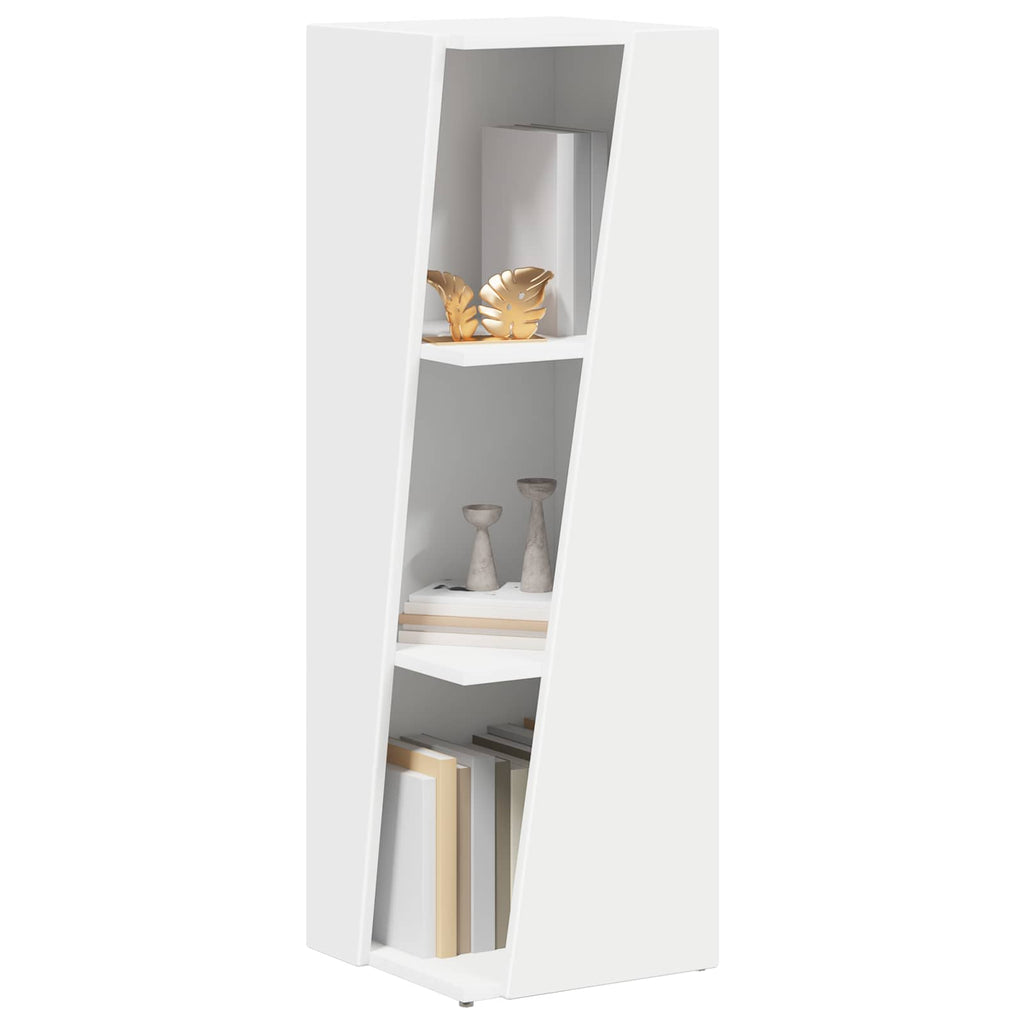 vidaXL Półka boczna Biały 33 x 32 x 100,5 cm Materiał drewnopochodny