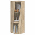 vidaXL Półka boczna 33 x 32 x 100,5 cm Drewno inżynieryjne Dąb Sonoma