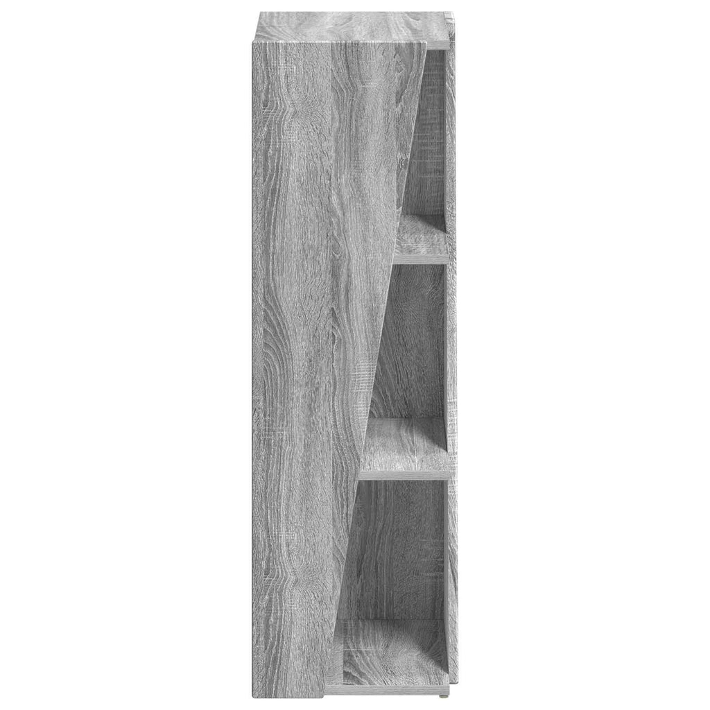 vidaXL Półka boczna Szary Sonoma 33 x 32 x 100,5 cm