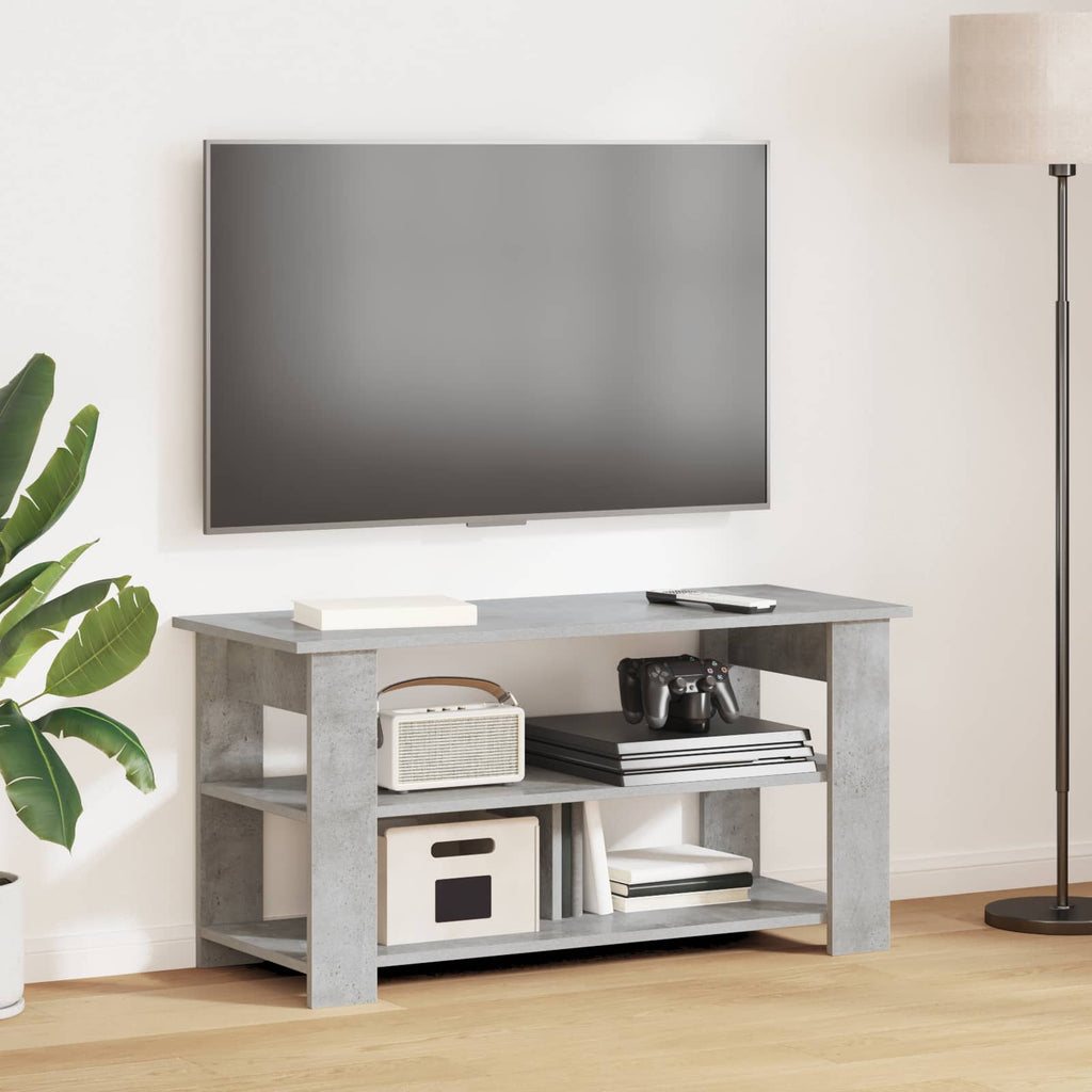 vidaXL Stojak na telewizor Betonowy szary 100 x 40 x 50 cm