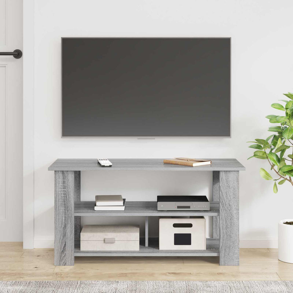 vidaXL Stojak na telewizor Szary Sonoma 100 x 40 x 50 cm