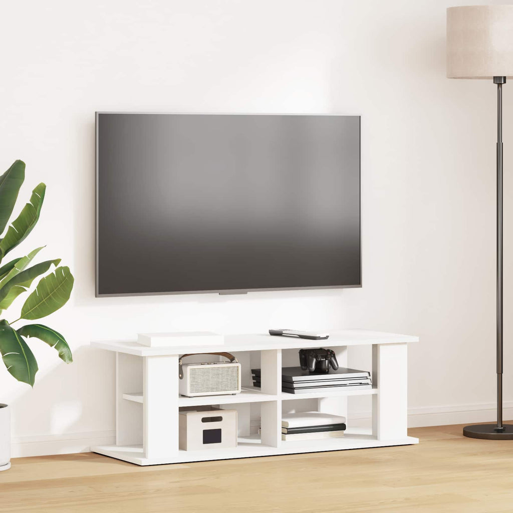 vidaXL Stojak na telewizor Biały 96 x 35 x 33,5 cm
