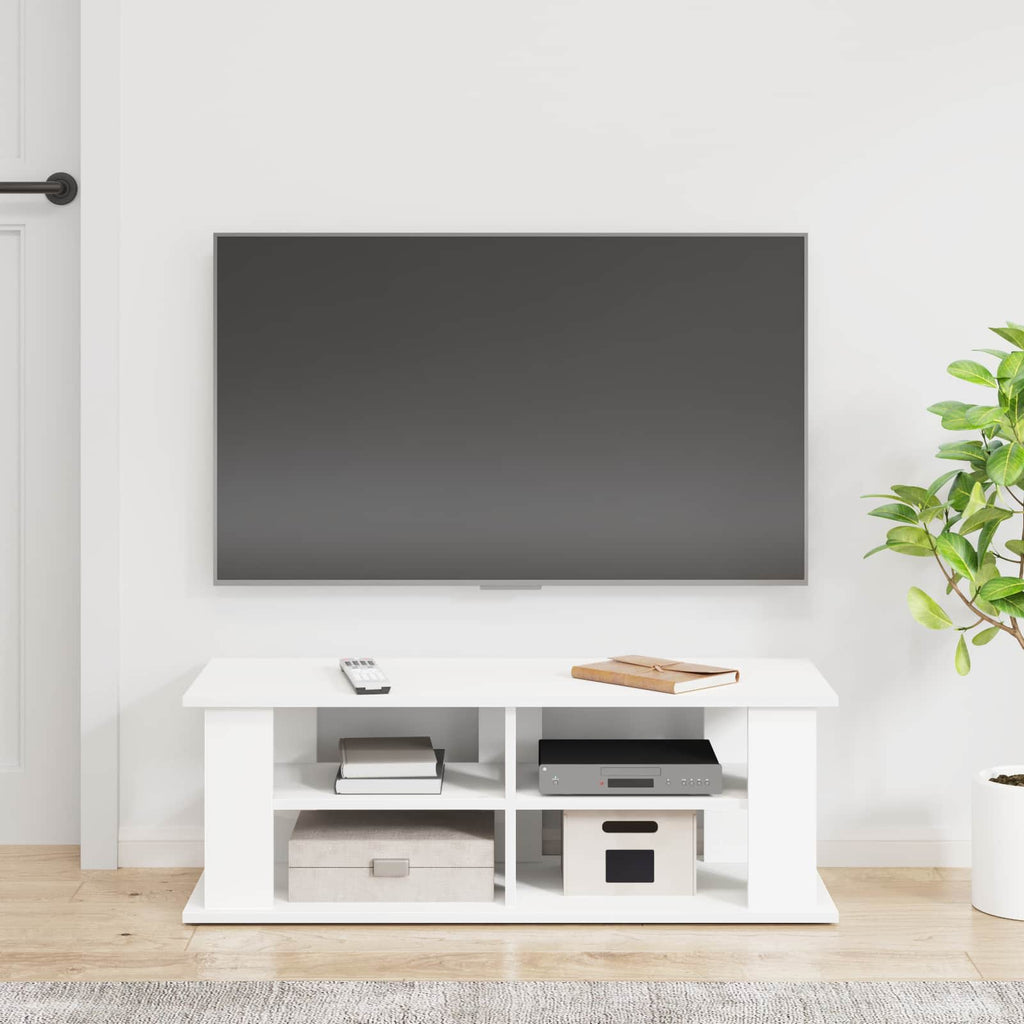 vidaXL Stojak na telewizor Biały 96 x 35 x 33,5 cm