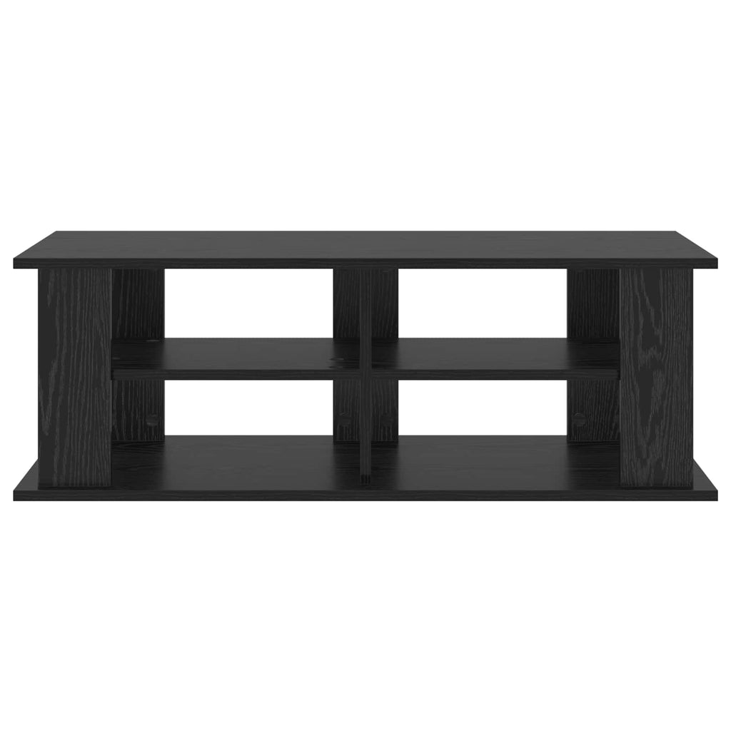 vidaXL Stojak na telewizor Czarny Dąb 96 x 35 x 33,5 cm
