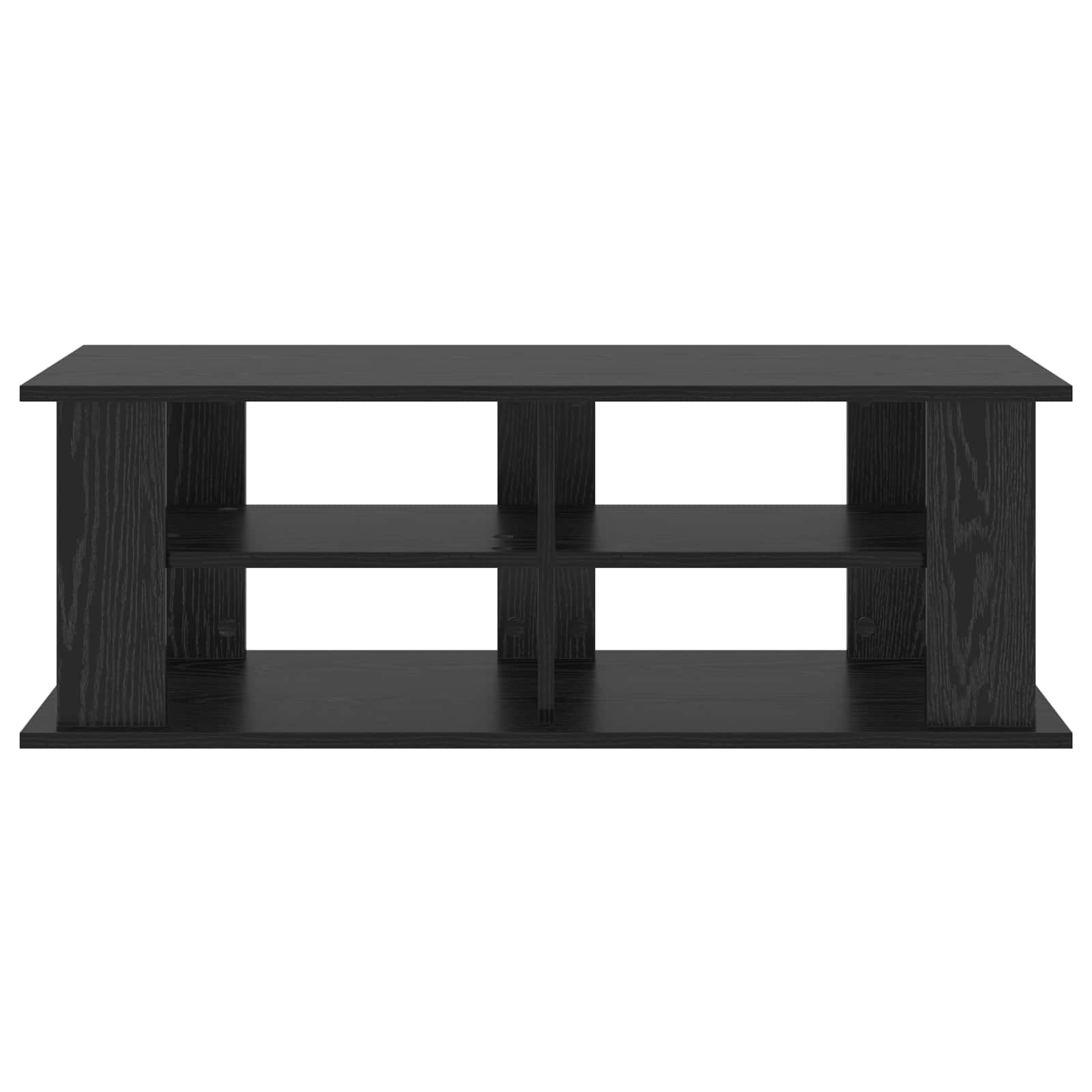 vidaXL Stojak na telewizor Czarny Dąb 96 x 35 x 33,5 cm