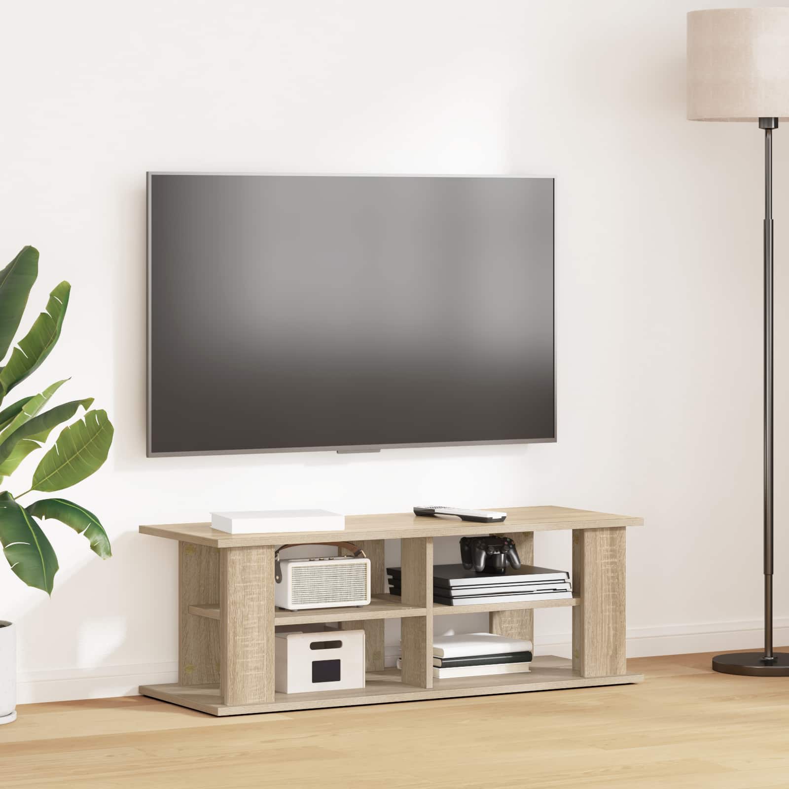 vidaXL Stojak na telewizor Dąb Sonoma 96 x 35 x 33,5 cm
