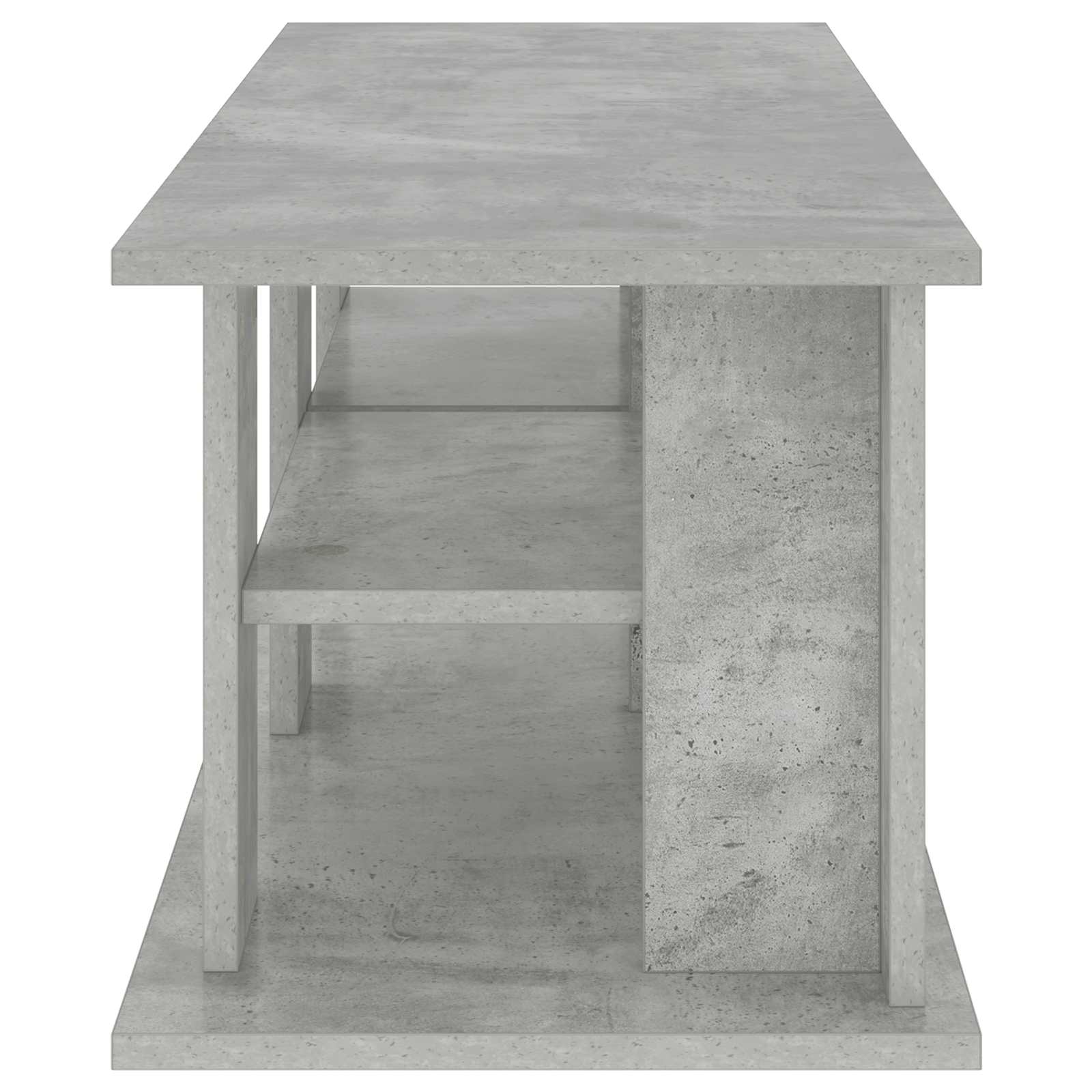 vidaXL Stojak na telewizor Betonowy szary 96 x 35 x 33,5 cm