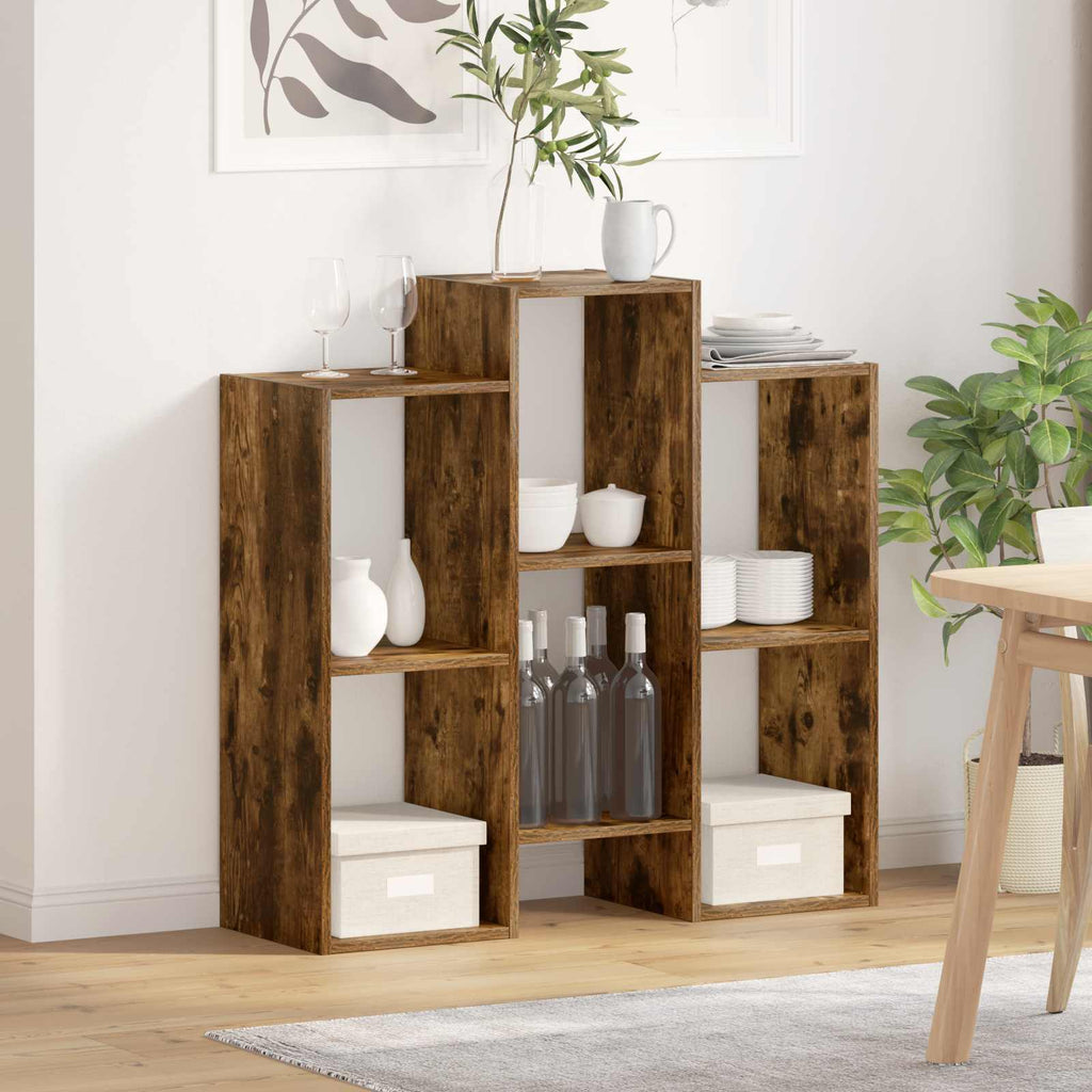 vidaXL Bufet Dąb wędzony 90 x 30 x 90 cm