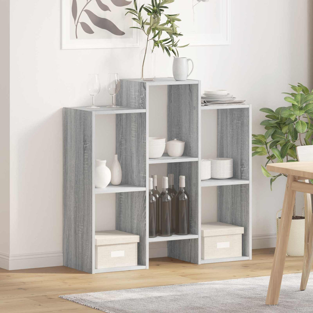 vidaXL Bufet Szary Sonoma 90 x 30 x 90 cm