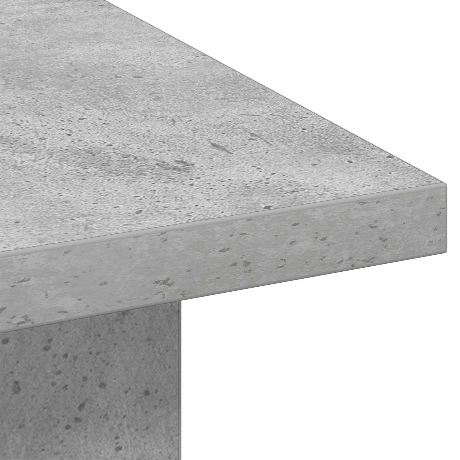 vidaXL Stolik kawowy z szufladą Betonowy szary 77 x 55 x 42 cm
