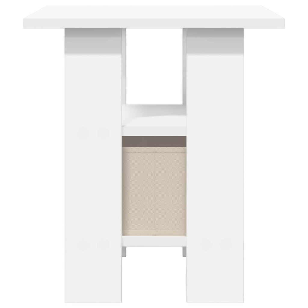 vidaXL Stolik nocny Biały 41 x 40 x 45 cm Materiał drewnopochodny