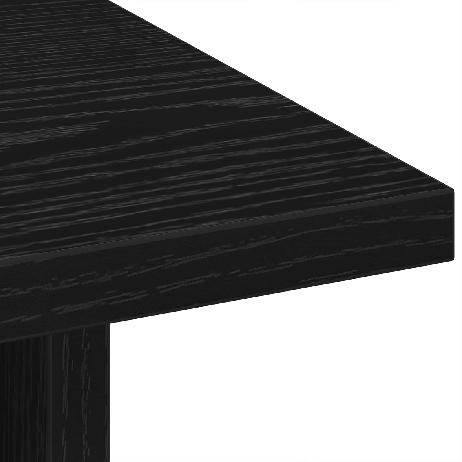 vidaXL Stolik nocny z szufladą 2 pcs Czarny Dąb 41 x 40 x 45 cm
