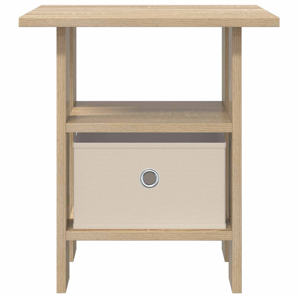 vidaXL Stolik nocny z szufladą 2 pcs Dąb Sonoma 41 x 40 x 45 cm