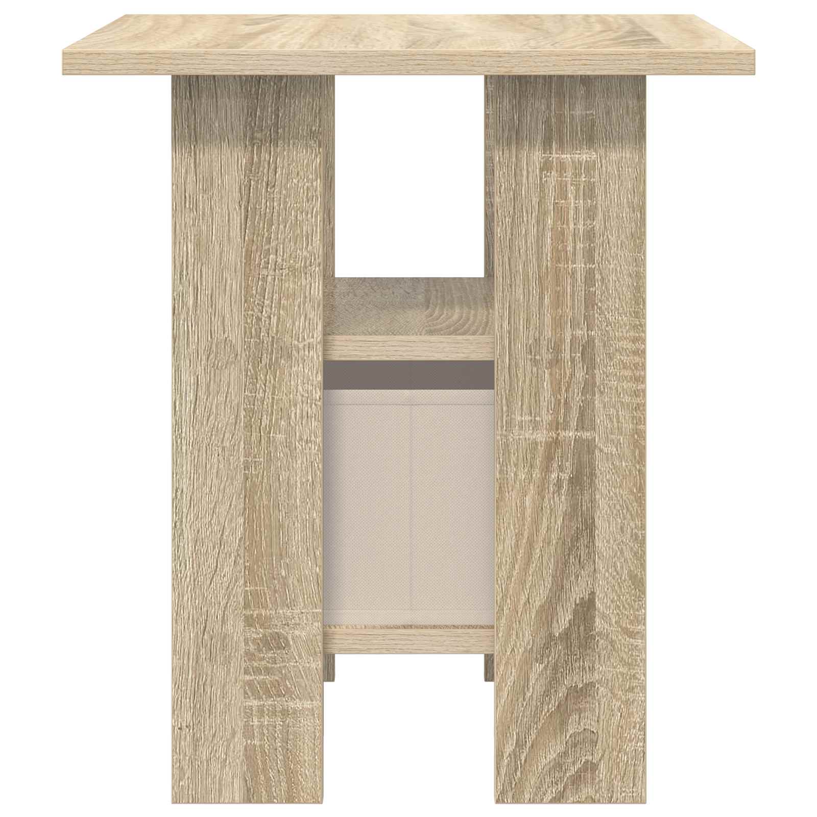 vidaXL Stolik nocny z szufladą 2 pcs Dąb Sonoma 41 x 40 x 45 cm