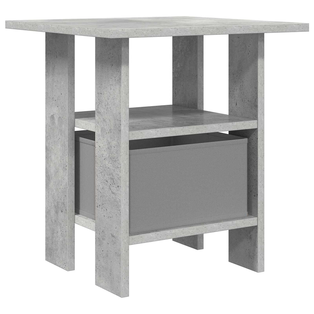 vidaXL Stolik nocny z szufladą Betonowy szary 41 x 40 x 45 cm