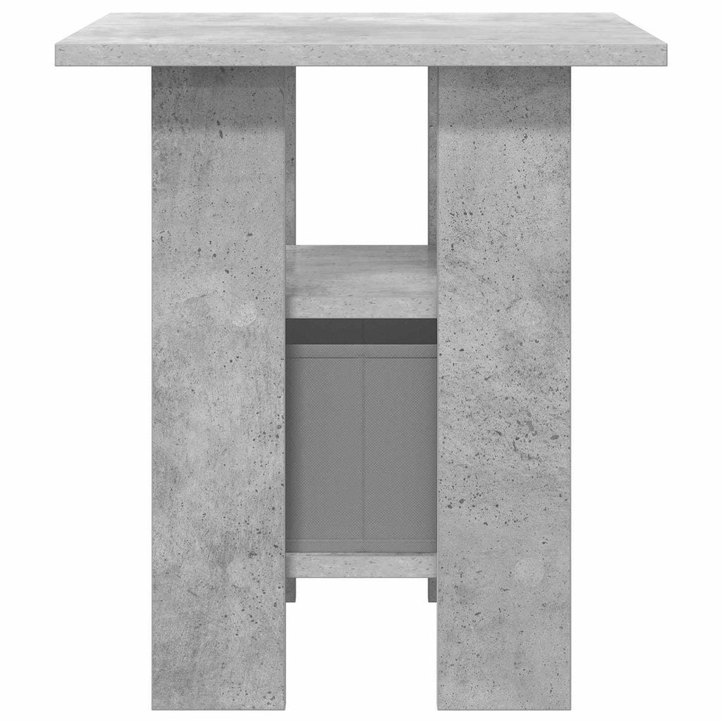 vidaXL Stolik nocny z szufladą 2 pcs Betonowy szary 41 x 40 x 45 cm
