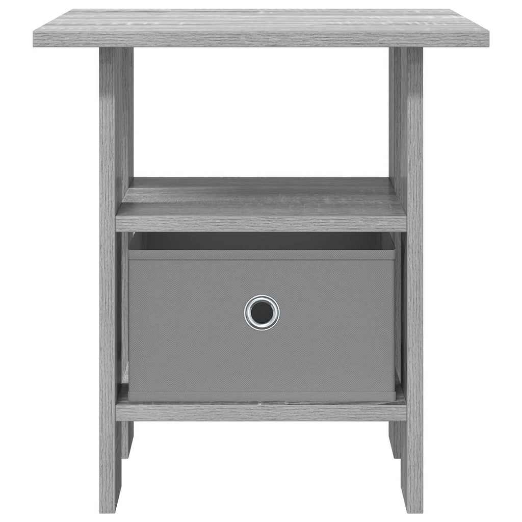 vidaXL Stolik nocny z szufladą Szary Sonoma 41 x 40 x 45 cm