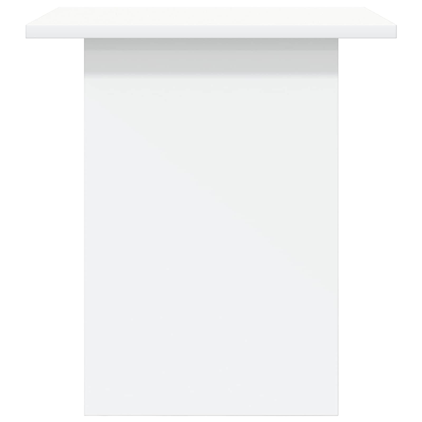 vidaXL Stolik nocny Biały 41 x 40 x 45 cm Materiał drewnopochodny