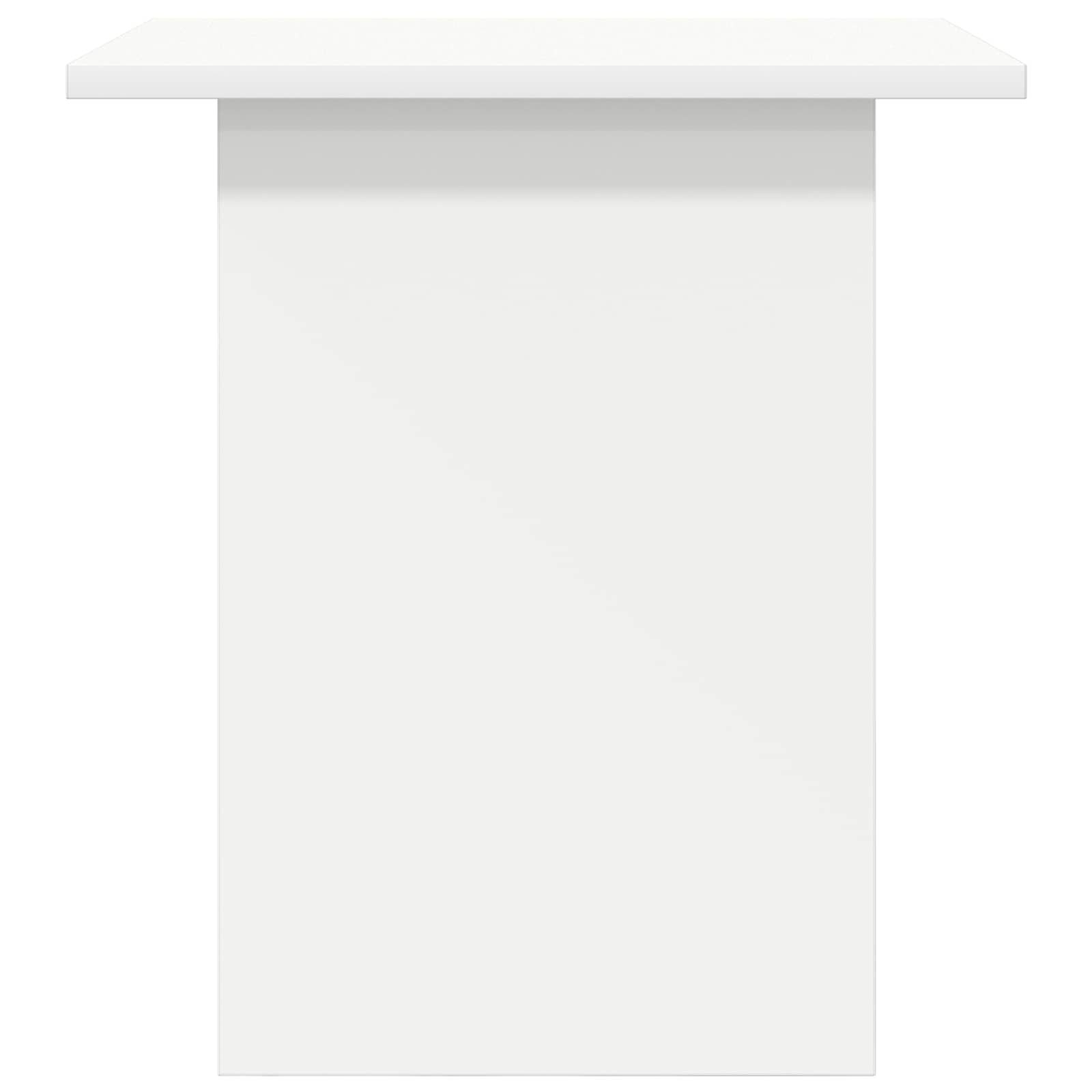 vidaXL Stolik nocny z szufladą 2 pcs Biały 41 x 40 x 45 cm