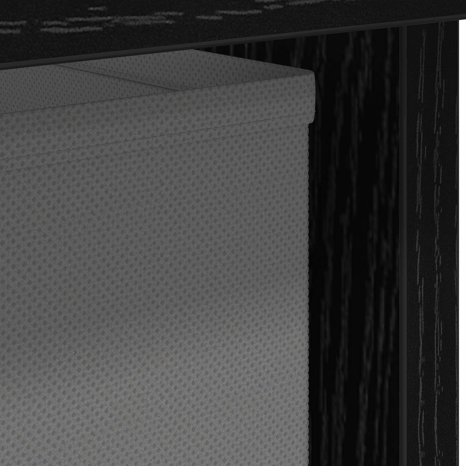 vidaXL Stolik nocny Czarny Dąb 41 x 40 x 45 cm Materiał drewnopochodny
