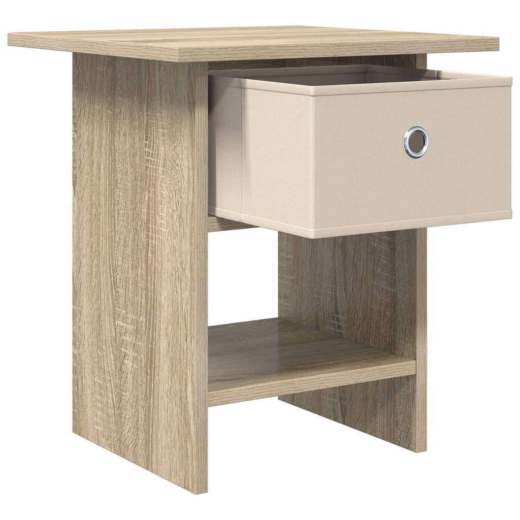 vidaXL Stolik nocny z szufladą 2 pcs Dąb Sonoma 41 x 40 x 45 cm