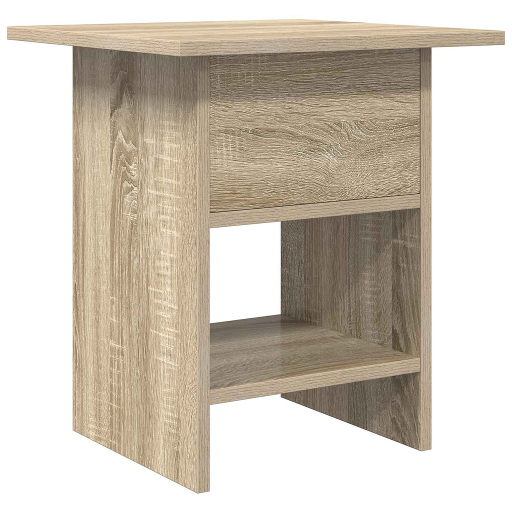 vidaXL Stolik nocny z szufladą 2 pcs Dąb Sonoma 41 x 40 x 45 cm