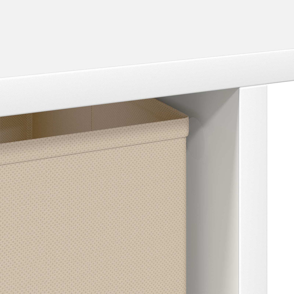 vidaXL Biurko z półką Biały 100 x 40 x 75 cm Materiał drewnopochodny
