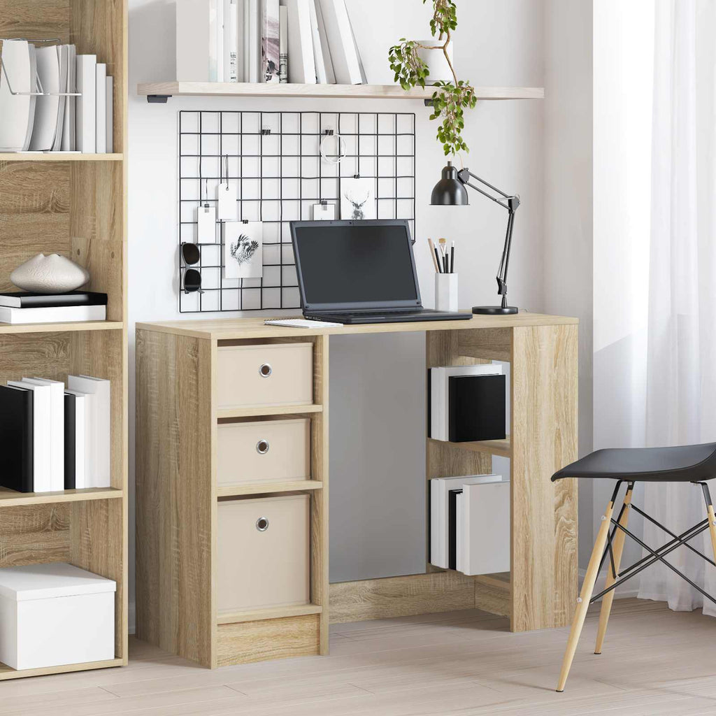 vidaXL Biurko Dąb Sonoma 100 x 40 x 75 cm Materiał drewnopochodny