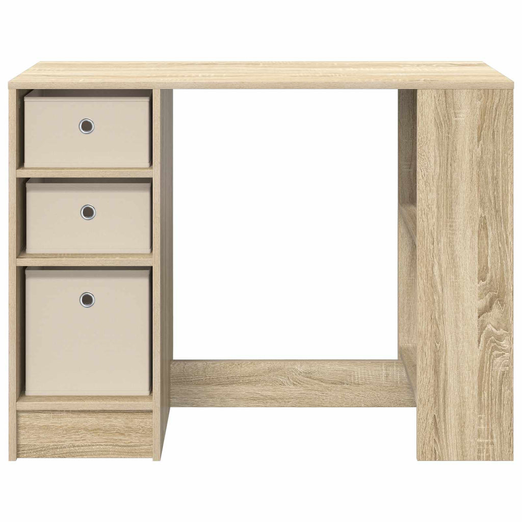 vidaXL Biurko Dąb Sonoma 100 x 40 x 75 cm Materiał drewnopochodny