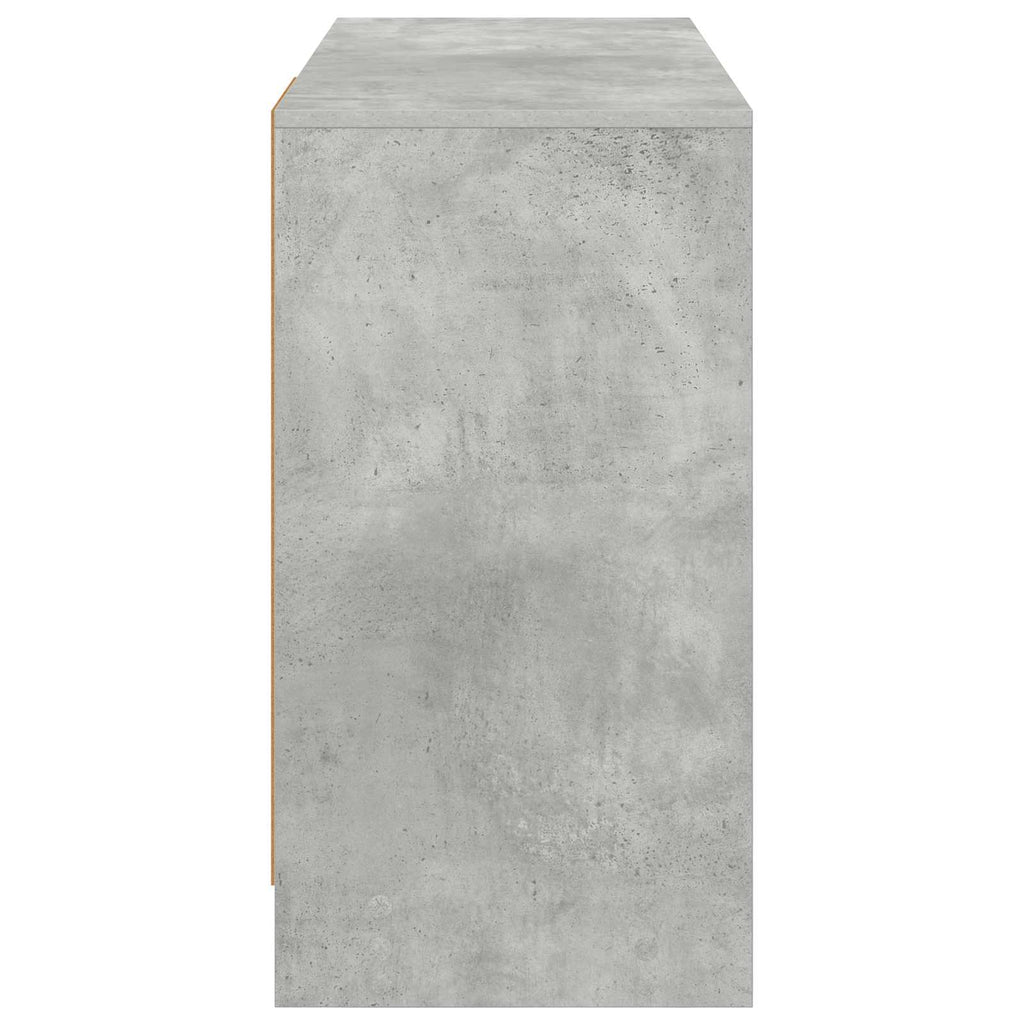 vidaXL Biurko Betonowy szary 100 x 40 x 75 cm Materiał drewnopochodny