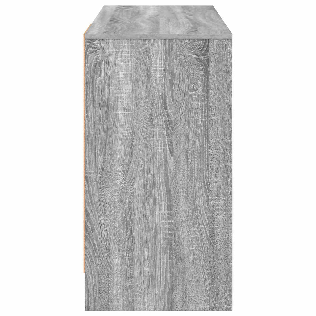 vidaXL Biurko Szary Sonoma 100 x 40 x 75 cm Materiał drewnopochodny