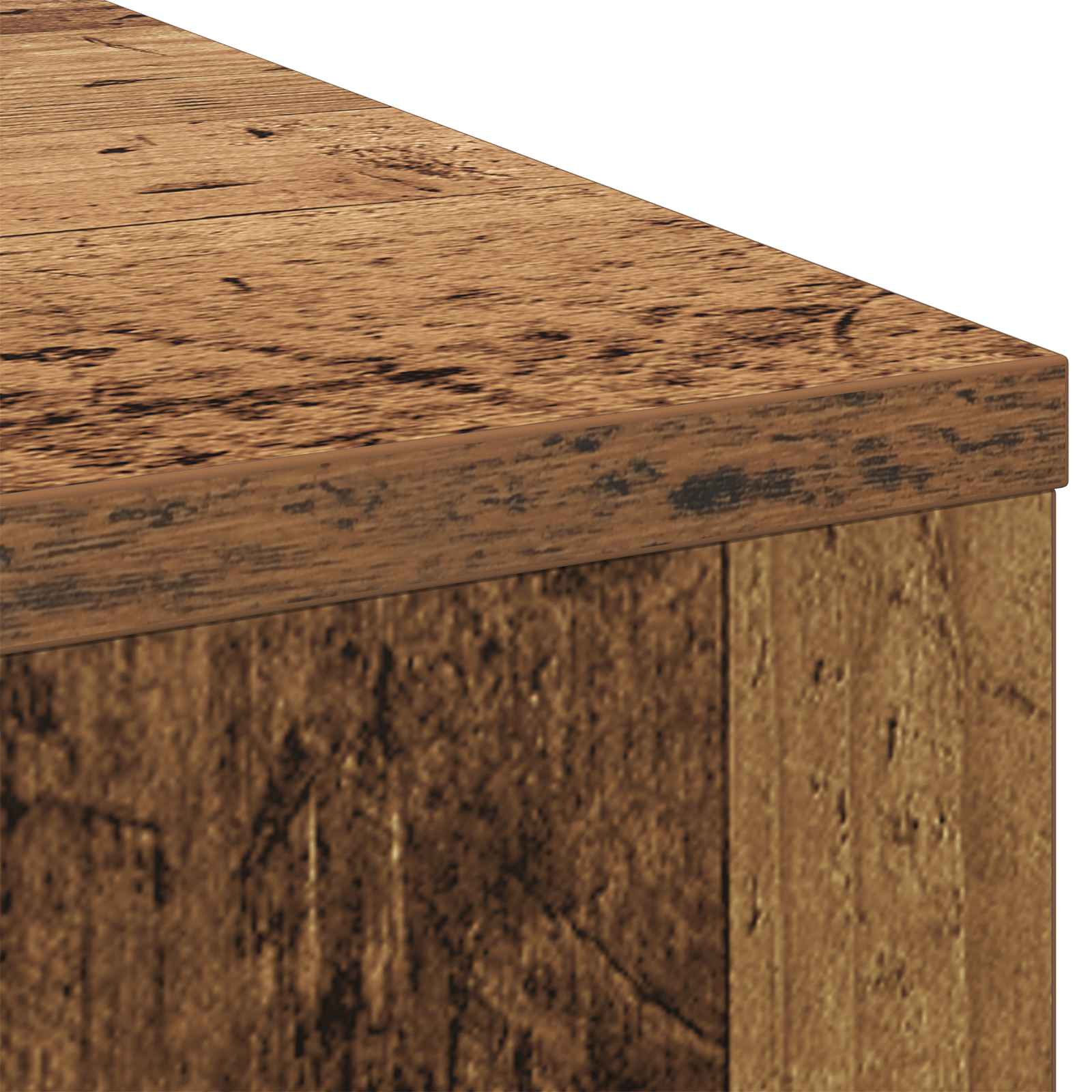 vidaXL Biurko Stare drewno 100 x 40 x 75 cm Materiał drewnopochodny
