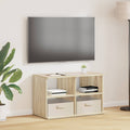vidaXL Stojak na telewizor z szufladą Dąb Sonoma 79 x 40 x 48 cm