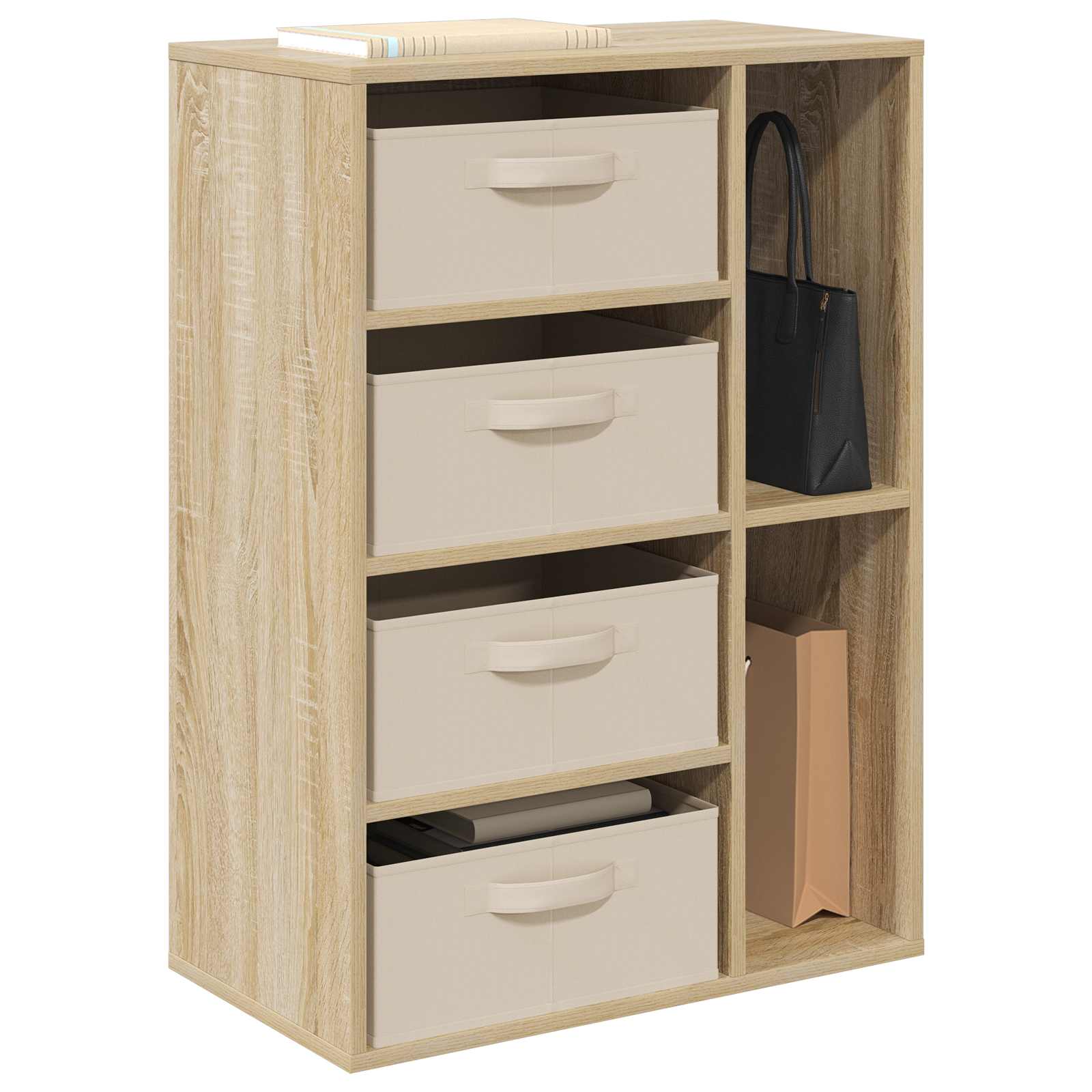 vidaXL Bufet dąb Sonoma 60 x 33,5 x 84 cm