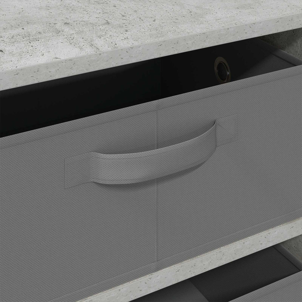 vidaXL Bufet Betonowy szary 60 x 33,5 x 84 cm