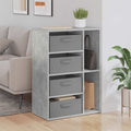 vidaXL Bufet Betonowy szary 60 x 33,5 x 84 cm
