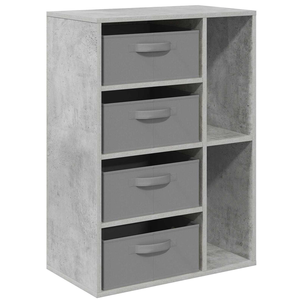 vidaXL Bufet Betonowy szary 60 x 33,5 x 84 cm
