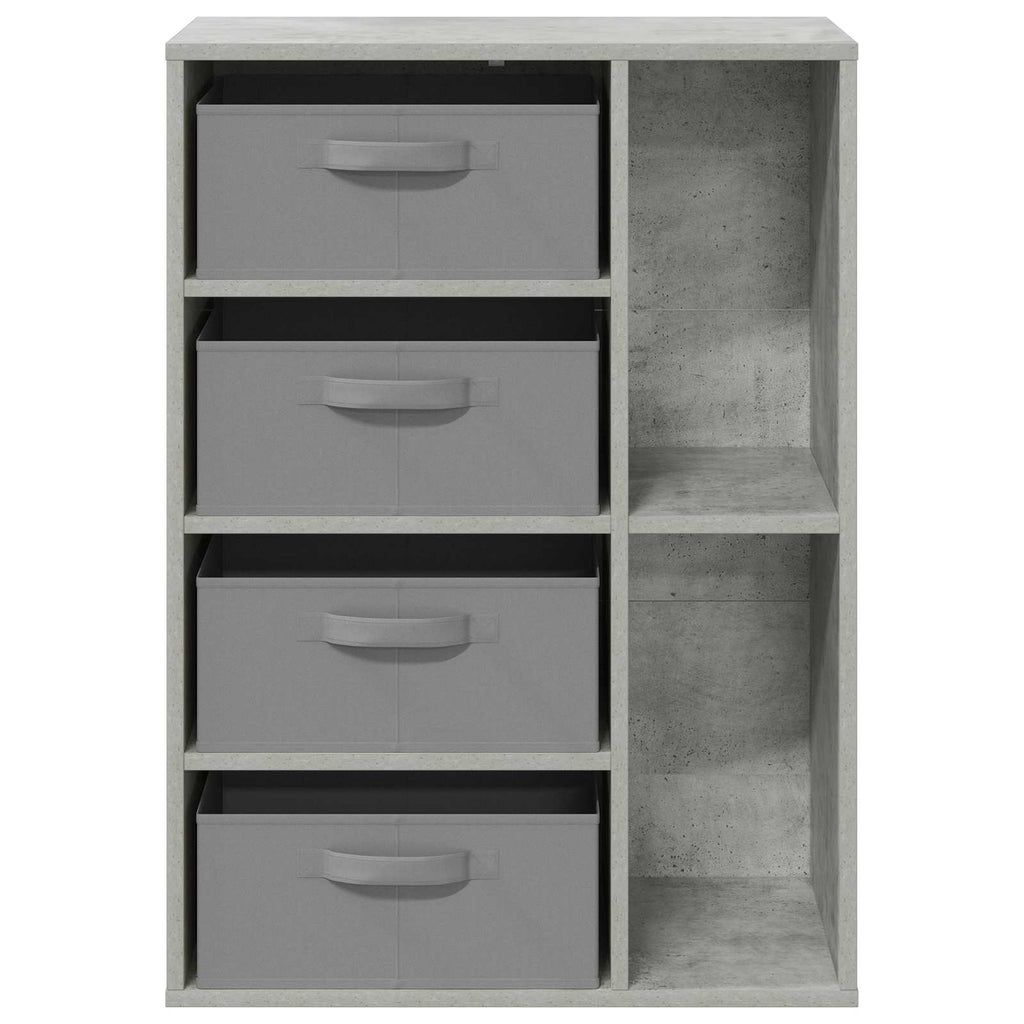 vidaXL Bufet Betonowy szary 60 x 33,5 x 84 cm