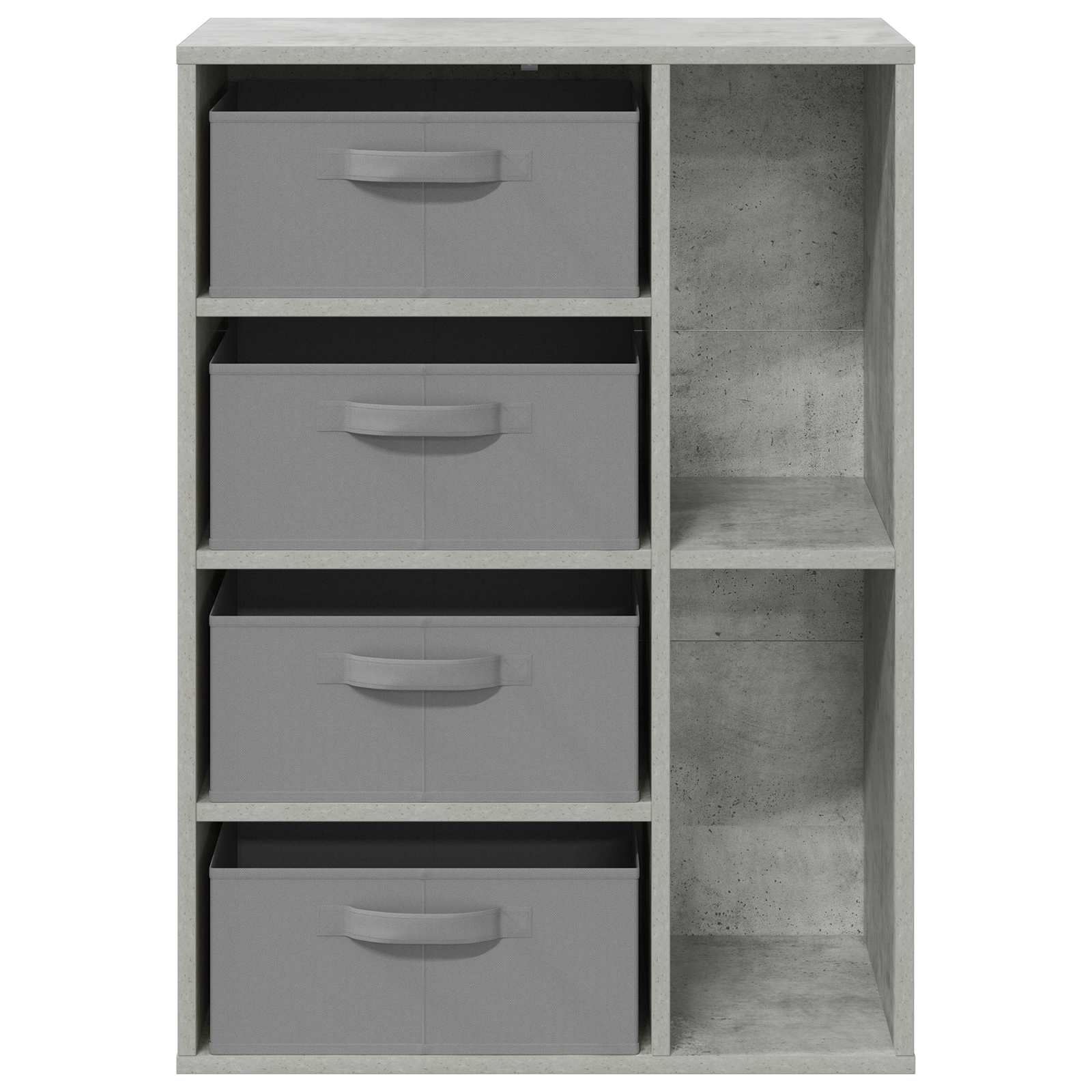 vidaXL Bufet Betonowy szary 60 x 33,5 x 84 cm
