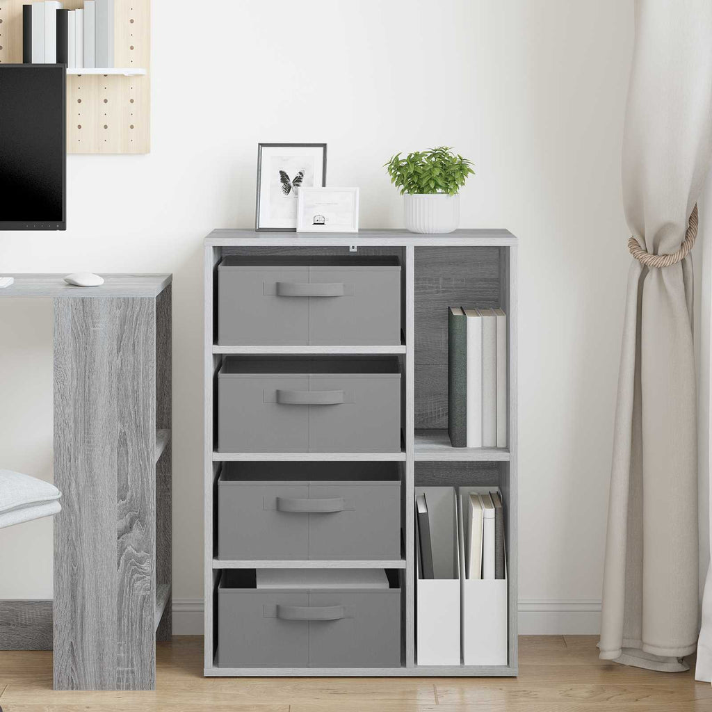 vidaXL Bufet Szary Sonoma 60 x 33,5 x 84 cm