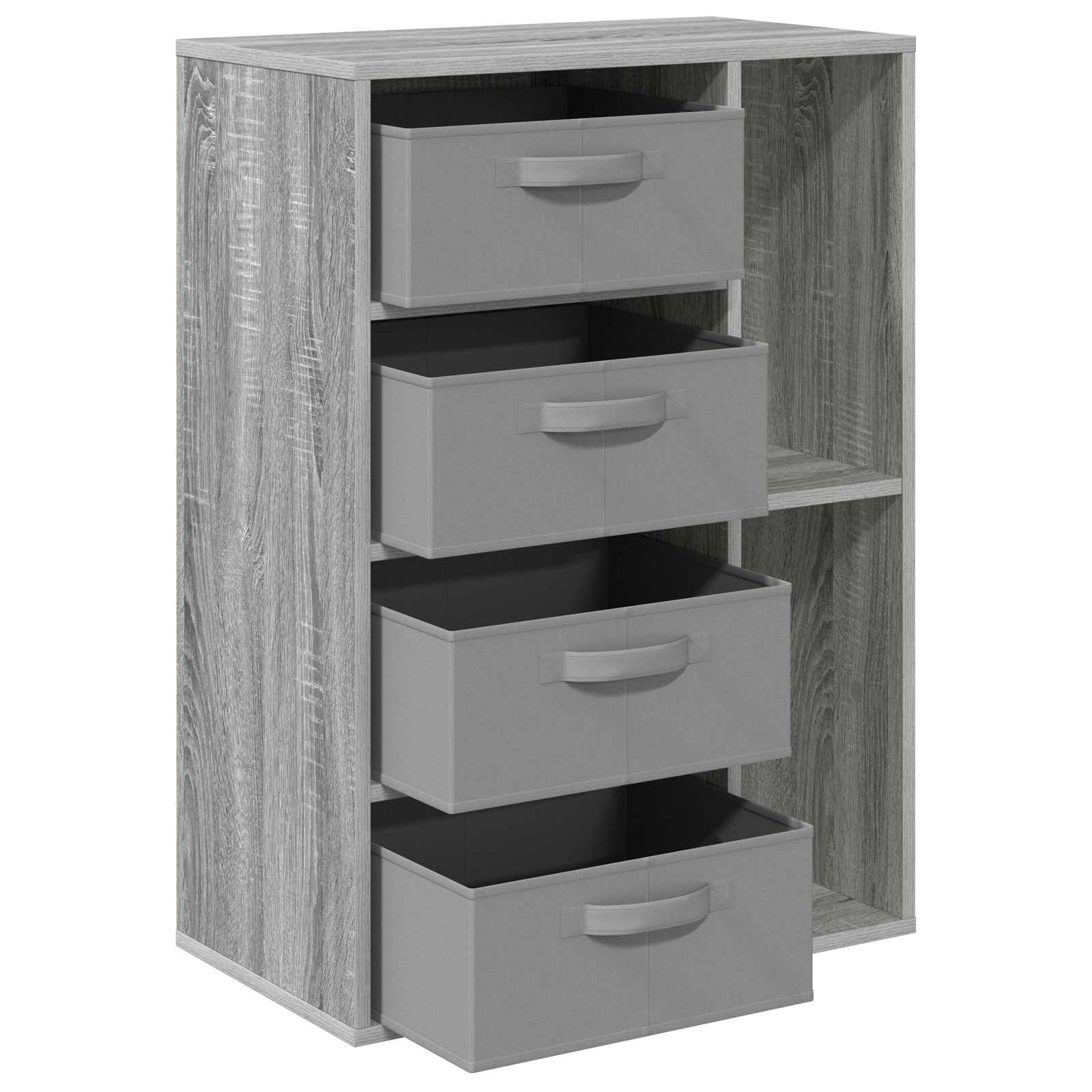 vidaXL Bufet Szary Sonoma 60 x 33,5 x 84 cm