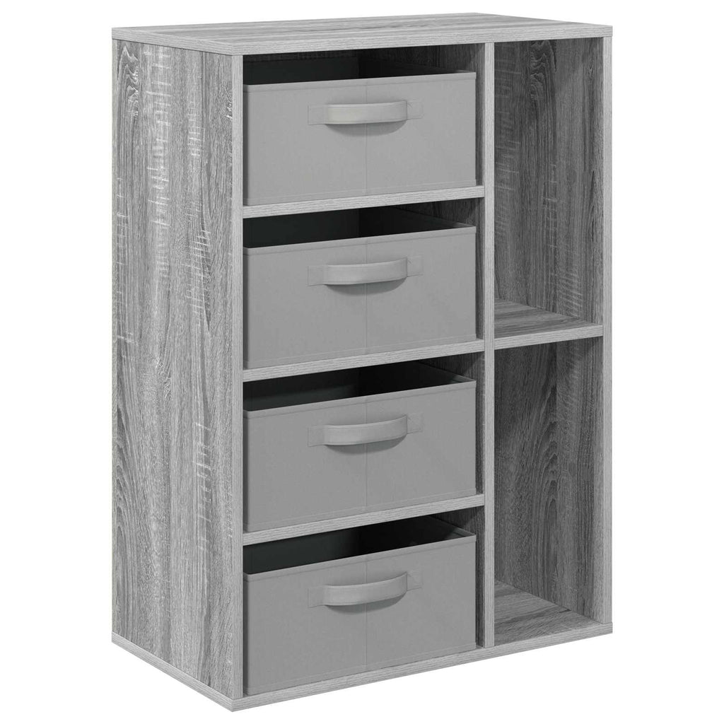 vidaXL Bufet Szary Sonoma 60 x 33,5 x 84 cm