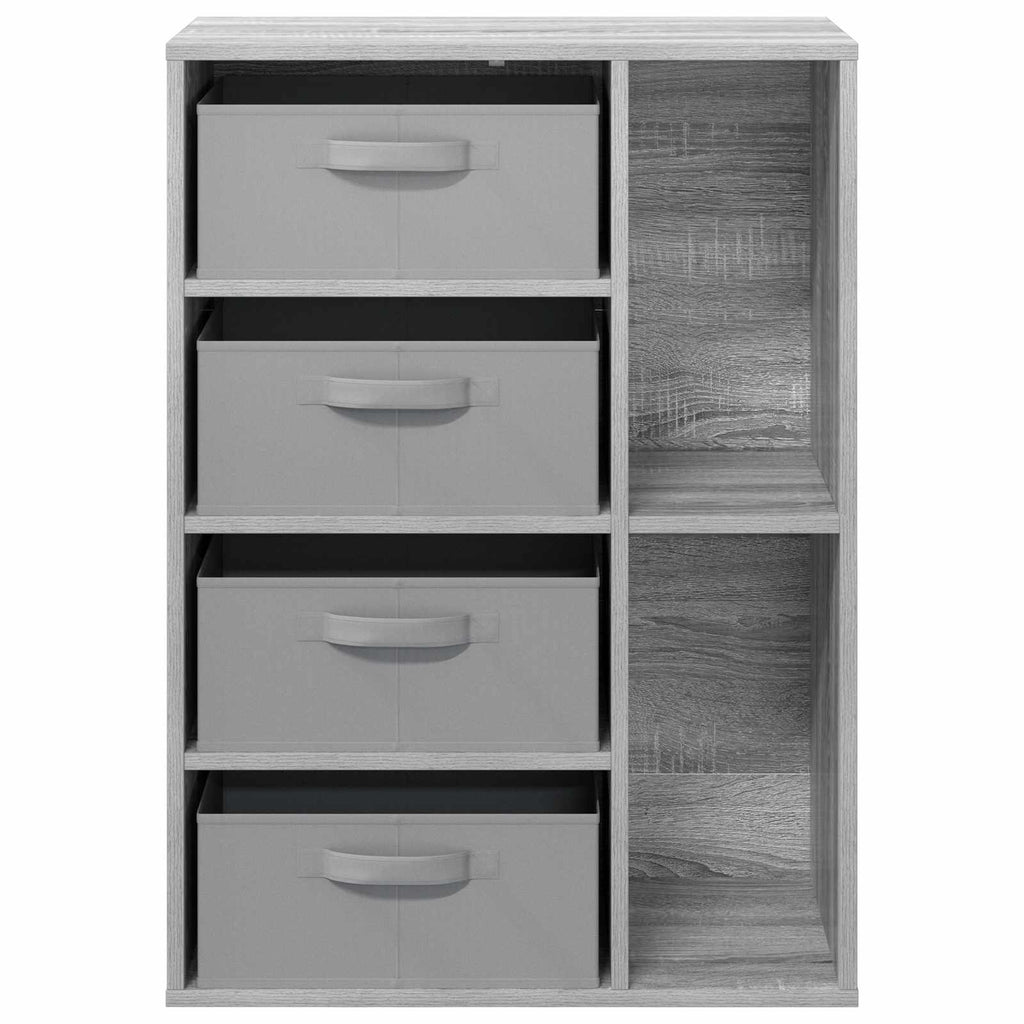 vidaXL Bufet Szary Sonoma 60 x 33,5 x 84 cm